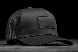 All Black Nobull Nobull Curved-Brim Trucker | 864KOCDGW