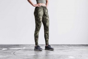 Army Green Tie-Dye Nobull Jogger (Tie-Dye) | 397ZALJPC