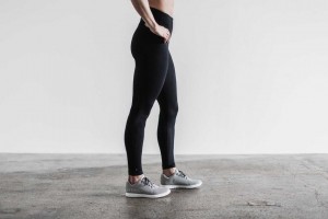 Black Matte Nobull High-Rise Tight (Matte) | 920ZYSAIC