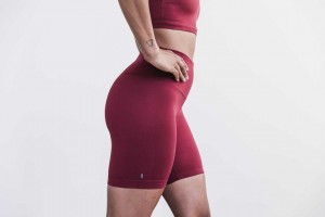 Cabernet Matte Nobull High-Rise Short 6 inches (Matte) | 854CJNMLD