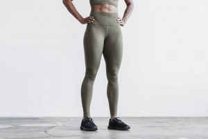 Dark Fallen Rock Matte Nobull High-Rise Tight (Matte) | 391HOKCGW