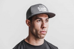 Dark Grey Nobull Nobull Crossfit Games 2021 Flat-Brim Trucker | 961AVIFST