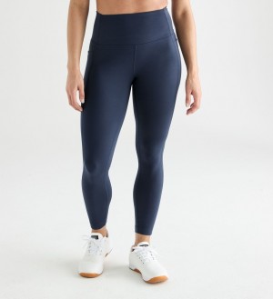 Night Navy Nobull High-Rise Matte Pocket Tight 25" | ROHSZ3698