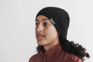 Waffle Beanie Nobull Blended Merino Wool Waffle Beanie | 341NVWJXP