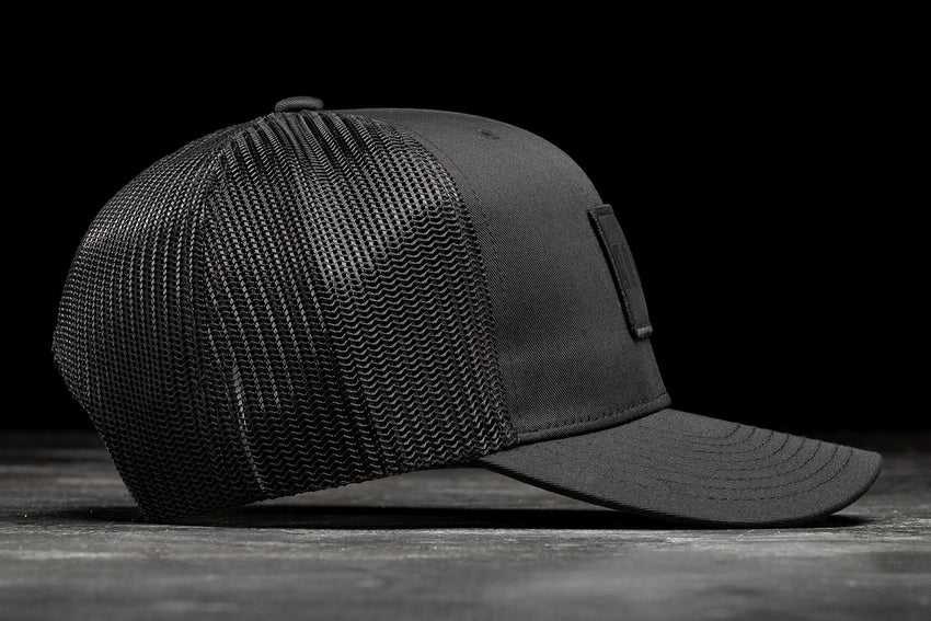 All Black Nobull Nobull Curved-Brim Trucker | 864KOCDGW