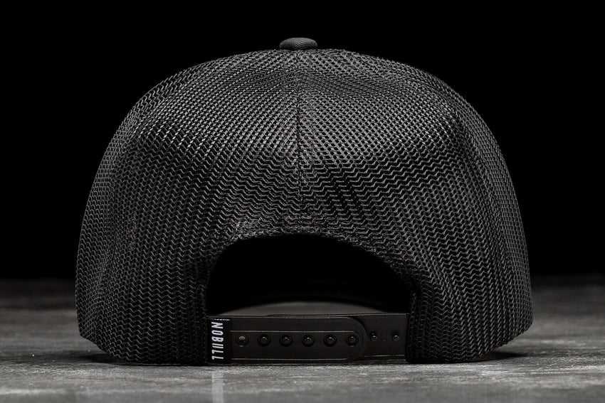 All Black Nobull Nobull Curved-Brim Trucker | 864KOCDGW