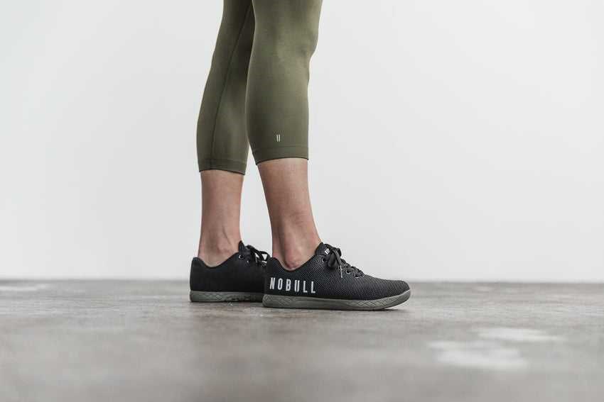 Army Green Matte Nobull High-Rise Crop (Matte) | 356ZQAYRB