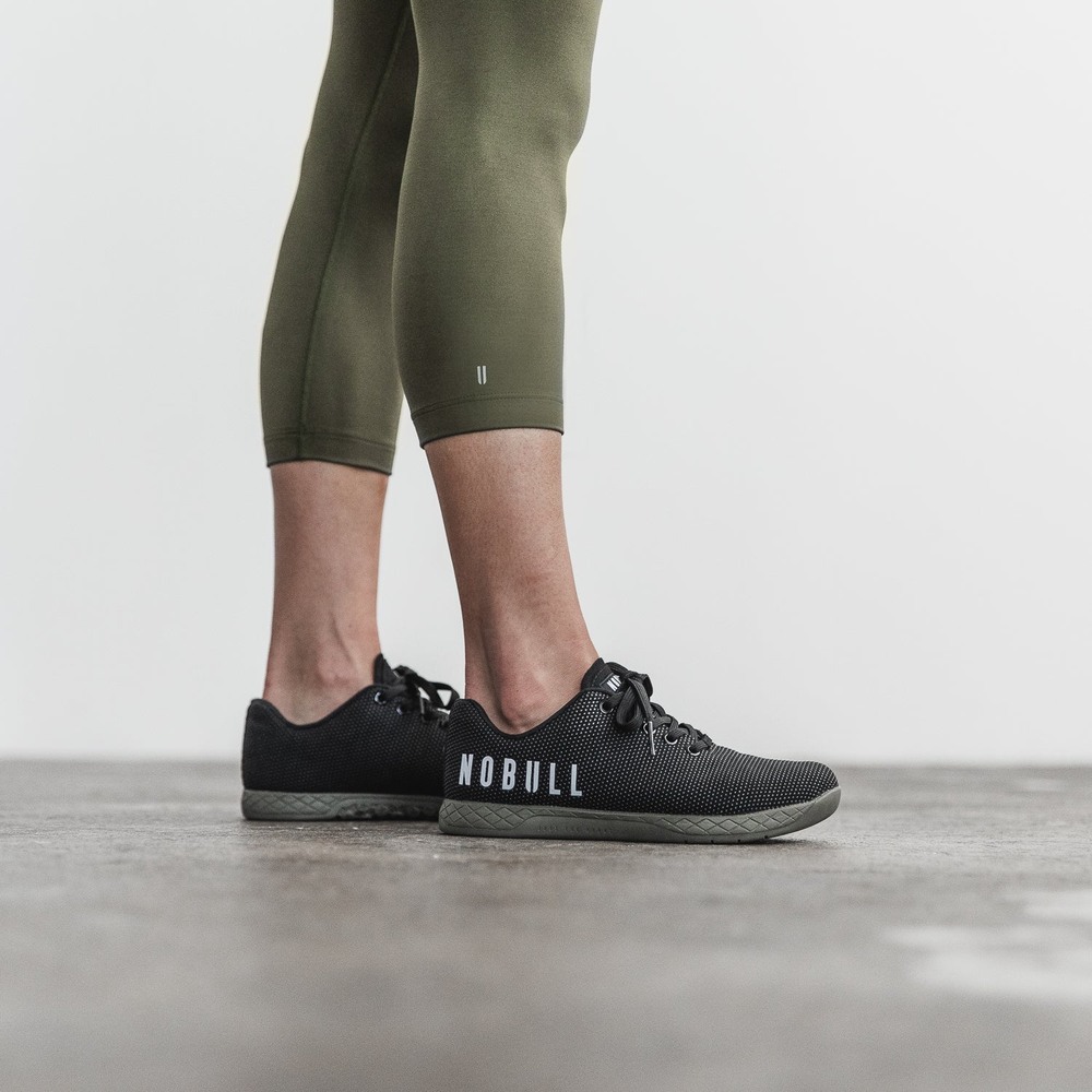 Army Green Matte Nobull High-Rise Matte Tight 21