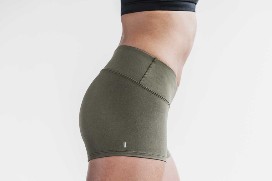 Army Green Matte Nobull Short 2 inches (Matte) | 823HWDKOR