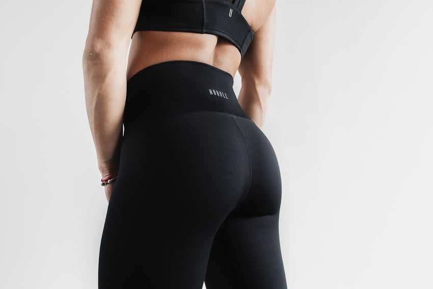 Black Matte Nobull High-Rise 7/8 Tight (Matte) | 879URZWQD