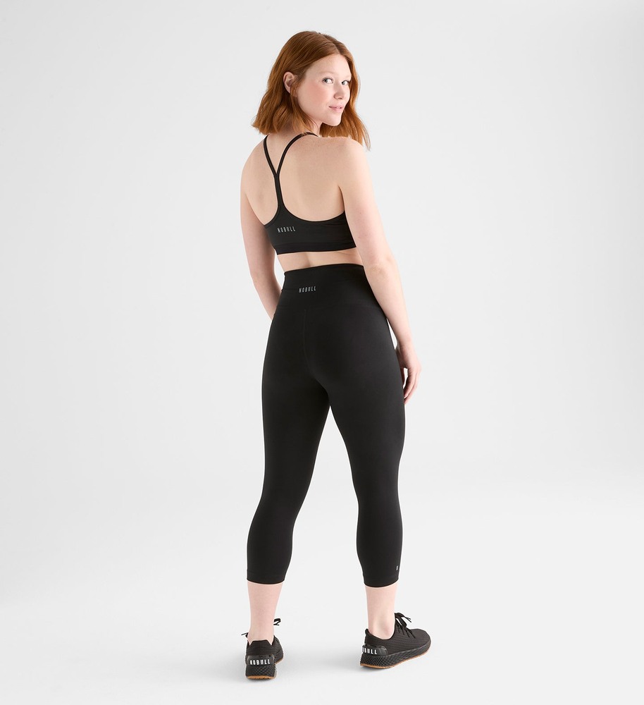 Black Matte Nobull High-Rise Matte Tight 21