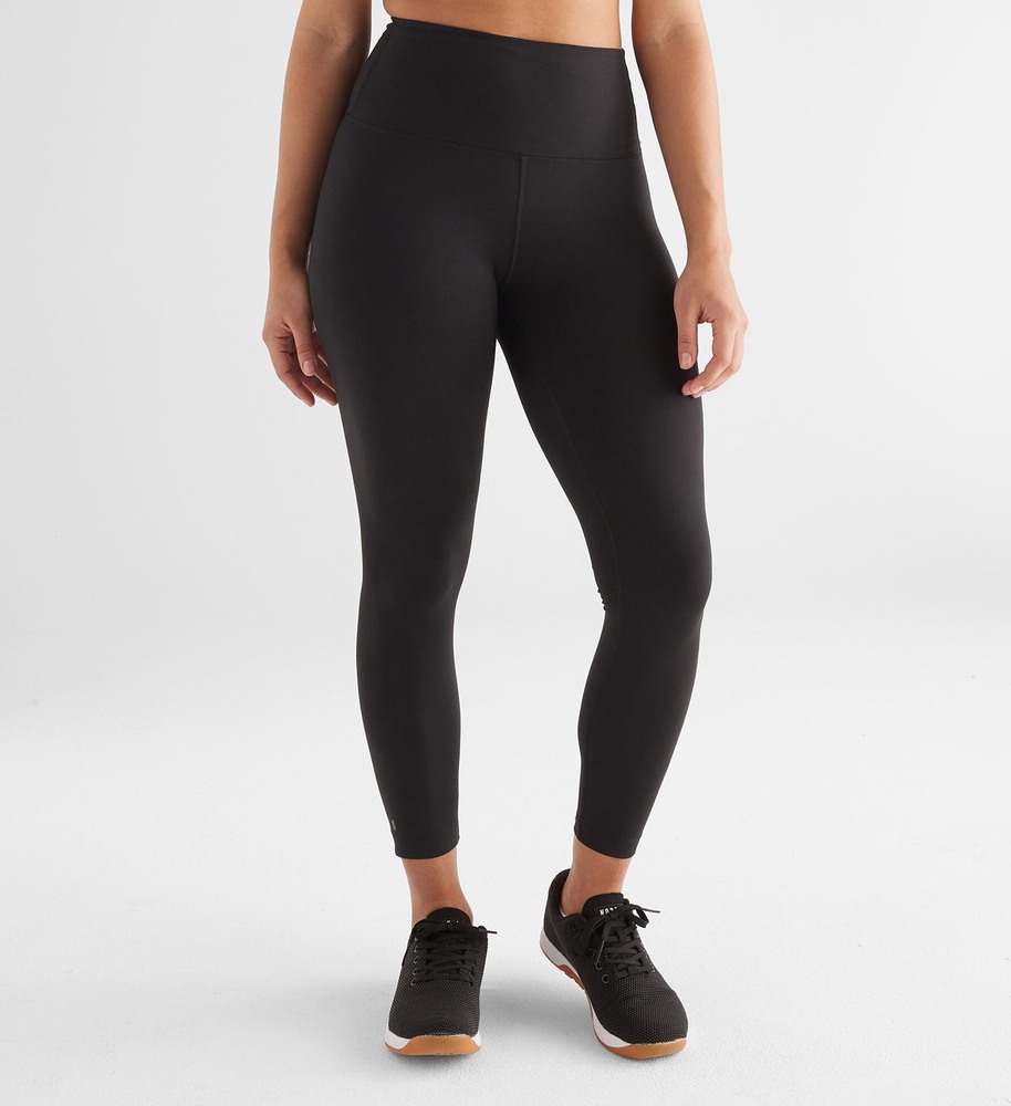 Black Matte Nobull High-Rise Matte Tight 25\