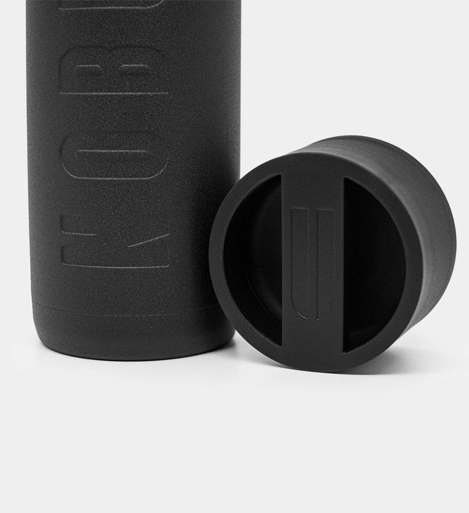 Black Matte Nobull NOBULL All-Temp Water Bottle | RIFKA2831