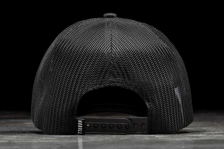 Black Nobull Nobull Curved-Brim Trucker | 461SUCQMY