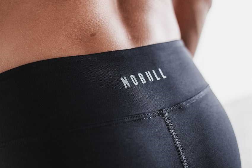 Black Nobull Pace Crop | 403GHTIWC