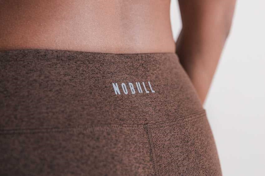 Brown Heather Nobull Short 2'' (Plush Heather) | 150CETIJQ