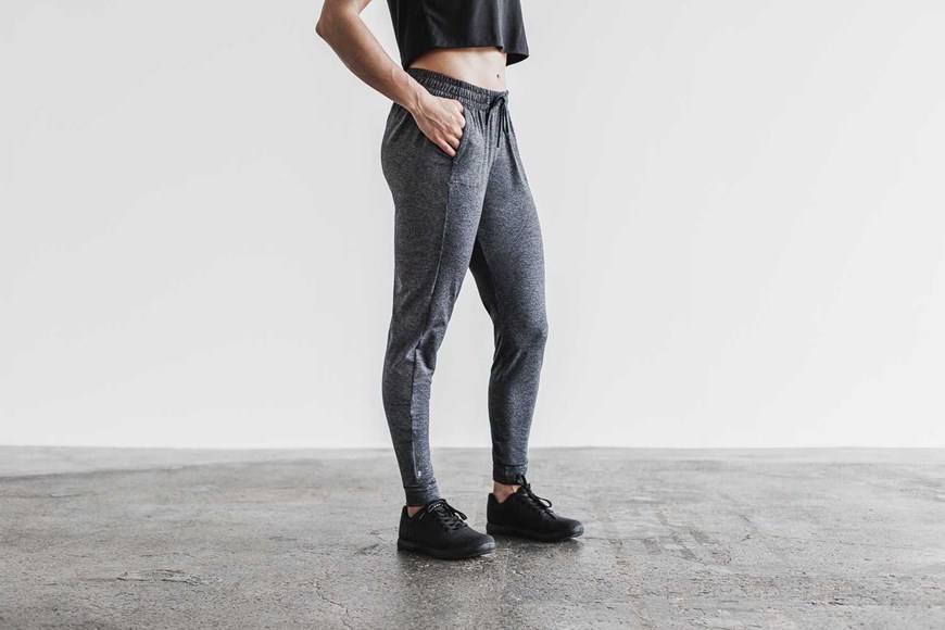 Charcoal Heather Nobull Jogger | 035YZPQBH