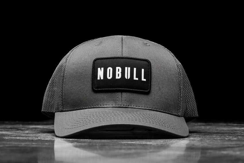 Charcoal Nobull Nobull Curved-Brim Trucker | 948XIZOLN