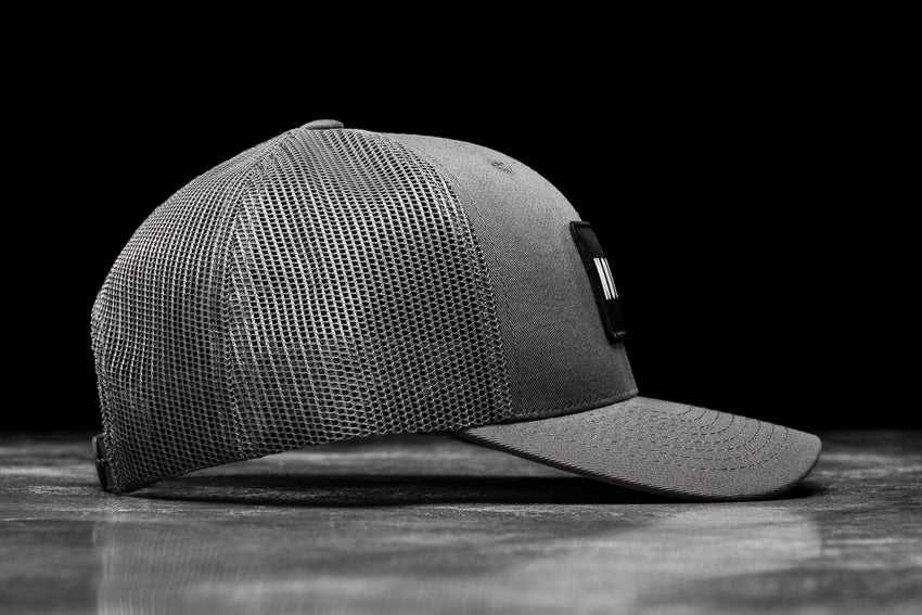 Charcoal Nobull Nobull Curved-Brim Trucker | 948XIZOLN