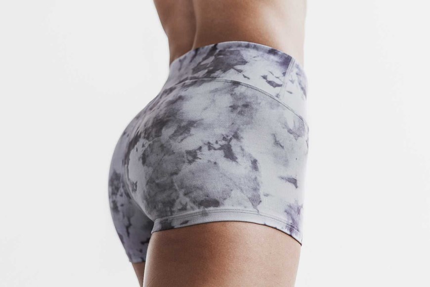 Cloud / Black Tie-Dye Nobull Short 2 inches (Tie-Dye) | 918ZYDLWV