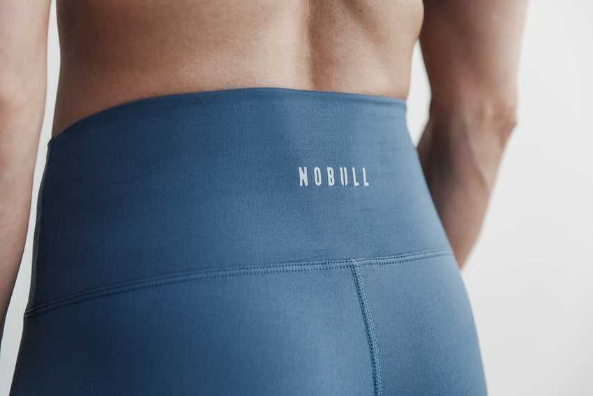 Coastal Blue Matte Nobull High-Rise Crop (Matte) | 257TKDFUV