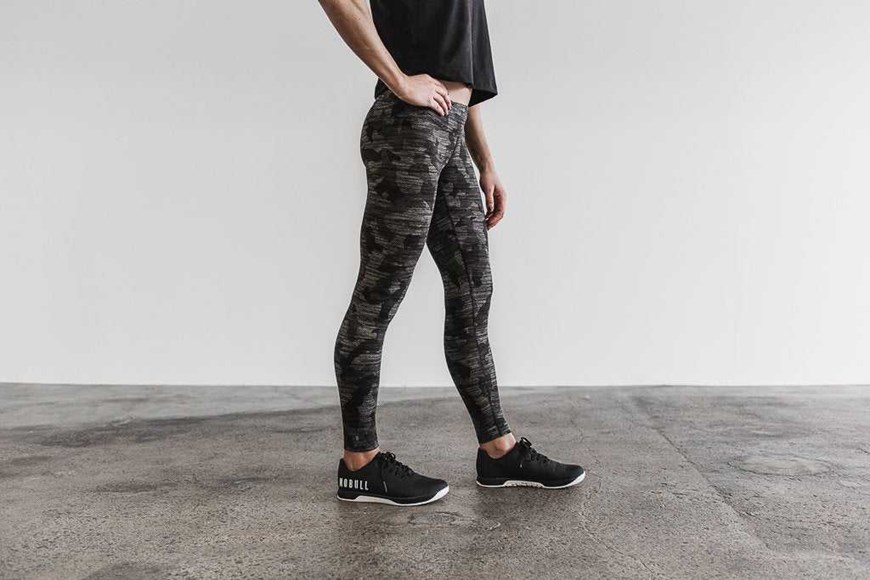 Dark Camo Nobull Mid-Rise Tight (Melange) | 967CYGIZO