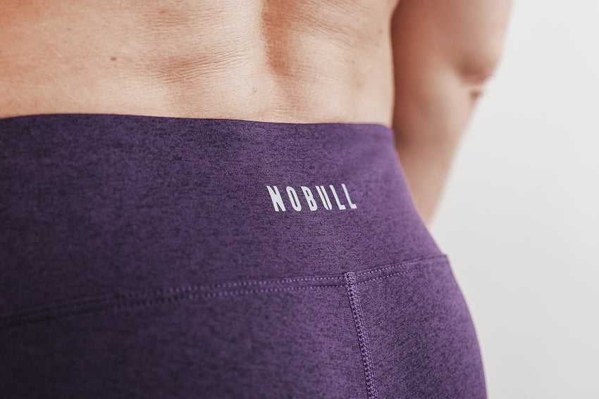 Dark Purple Heather Nobull Short 2'' (Plush Heather) | 028GUCLFJ