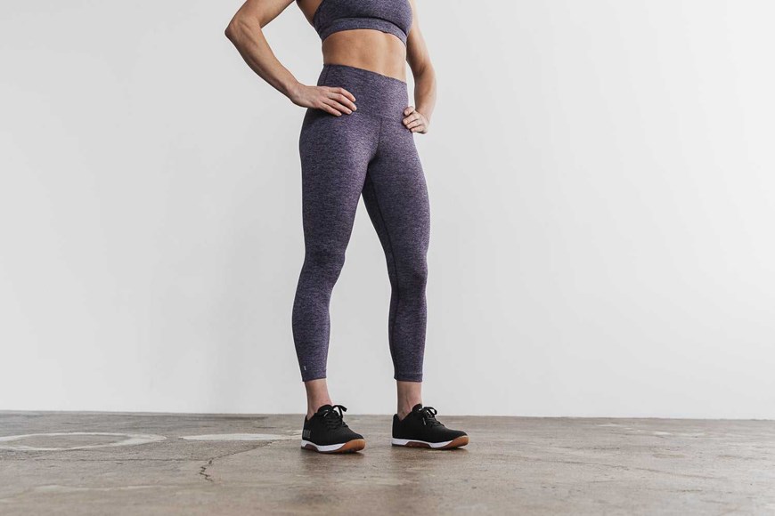 Deep Lavender Heather Matte Nobull High-Rise 7/8 Tight (Matte) | 250CHEKGP