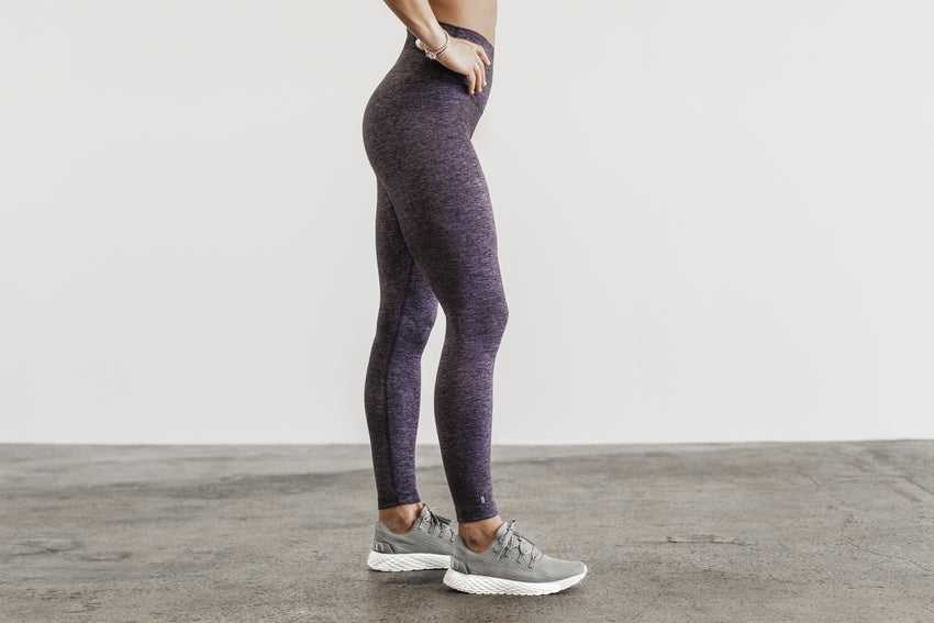 Deep Lavender Heather Matte Nobull High-Rise Tight (Matte) | 693BTOZMF