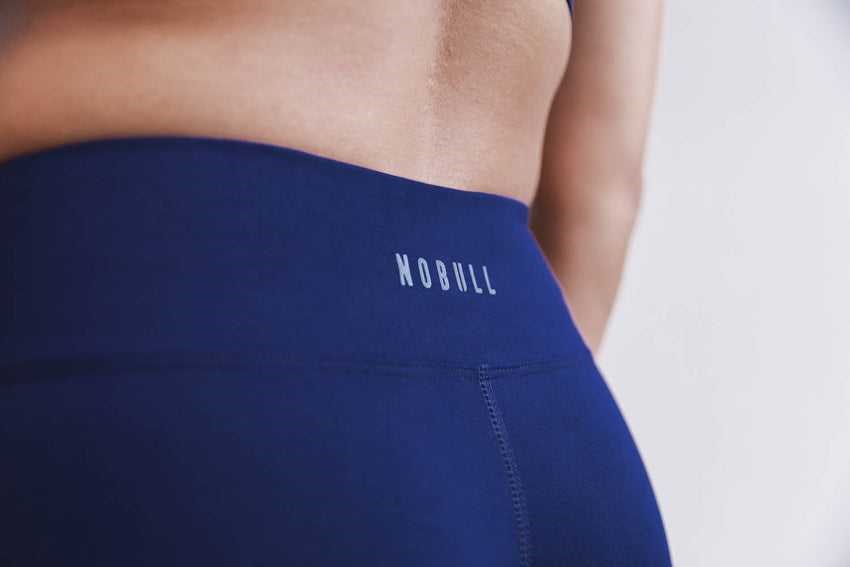 Deep Navy Nobull Crop | 367SCANMD