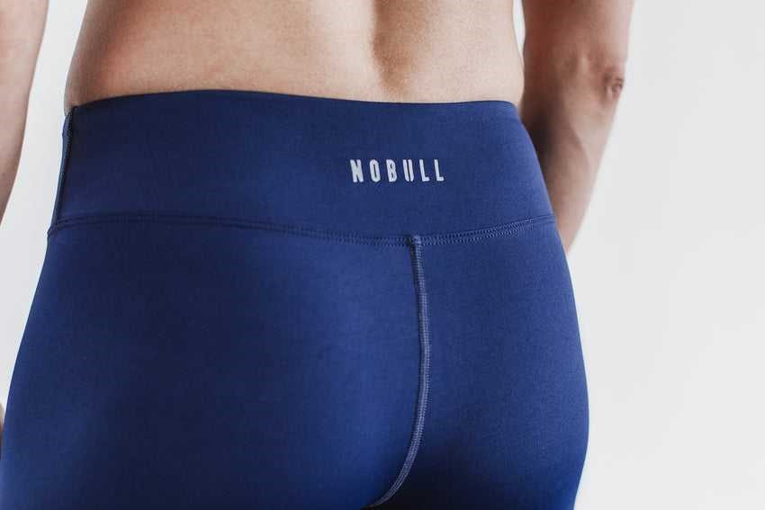 Deep Navy Nobull Pace Crop | 835CNOERD