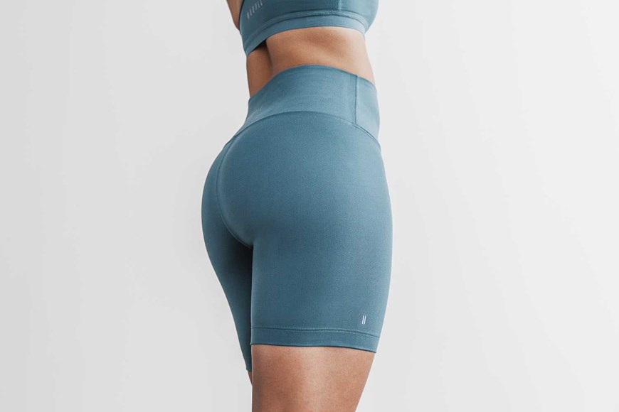 Deep Teal Matte Nobull High-Rise Short 6 inches (Matte) | 389MPRKSD