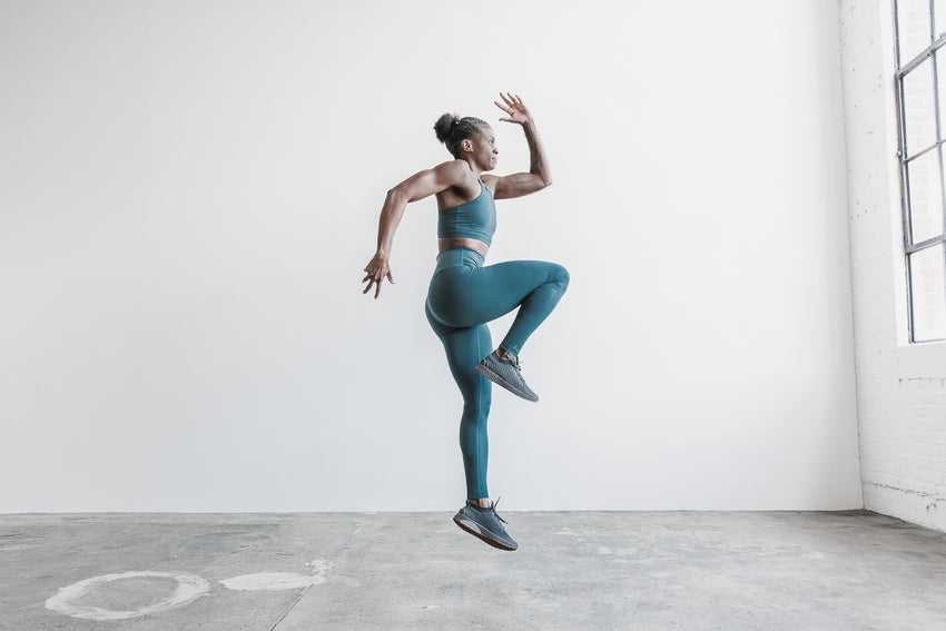 Deep Teal Matte Nobull High-Rise Tight (Matte) | 401ODIZTQ