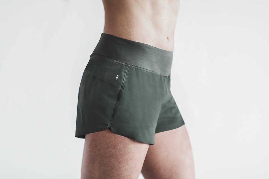 Ivy Green Nobull Pace Short 3 inches | 562QEYJDO