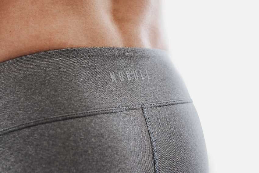 Light Heather Grey Nobull Short 2 inches (Heather) | 193MERAJS