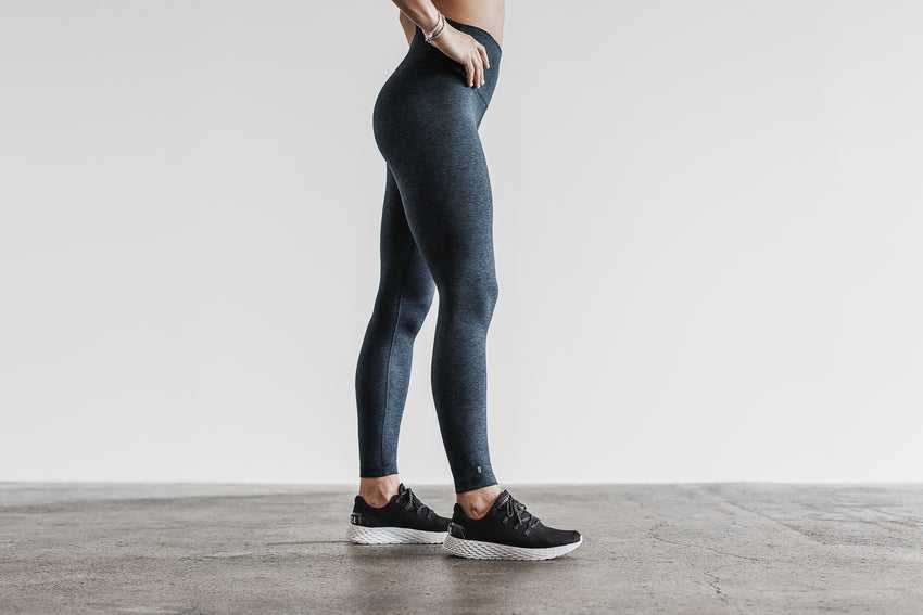 Midnight Heather Matte Nobull High-Rise Tight (Matte) | 374TBXOQS