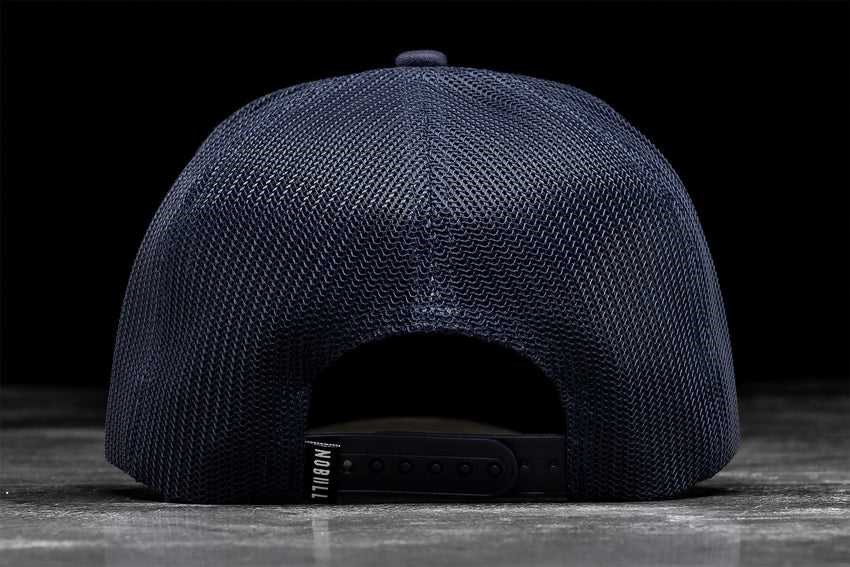 Navy Nobull Nobull Curved-Brim Trucker | 385NKQBXM