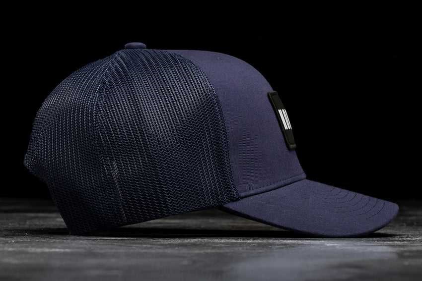 Navy Nobull Nobull Curved-Brim Trucker | 385NKQBXM