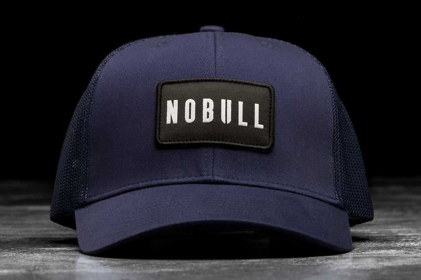 Navy Nobull Nobull Curved-Brim Trucker | 385NKQBXM