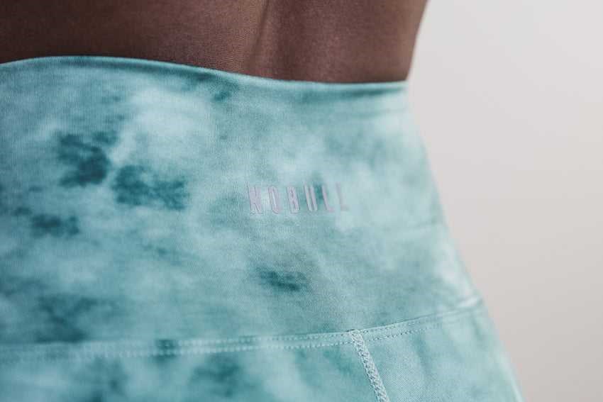 Oil Blue / Pine Tie-Dye Nobull High-Rise Tight (Tie-Dye) | 156NKDTOB