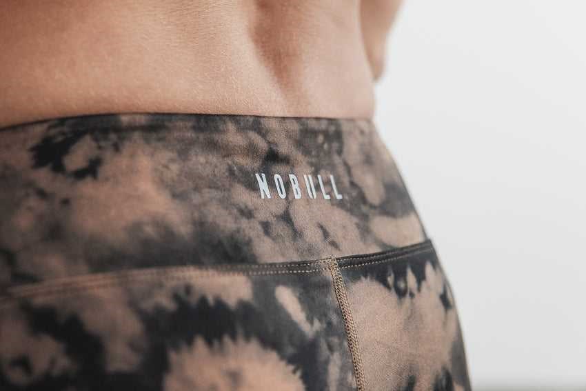 Toffee / Black Tie-Dye Nobull Short 2 inches (Tie-Dye) | 063NMHKBE