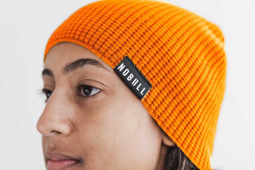 Waffle Beanie Nobull Waffle Beanie (Neon) | 412WKAZJX