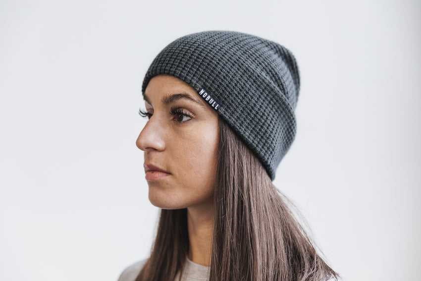 Waffle Beanie Nobull Waffle Beanie | 579UWFODK