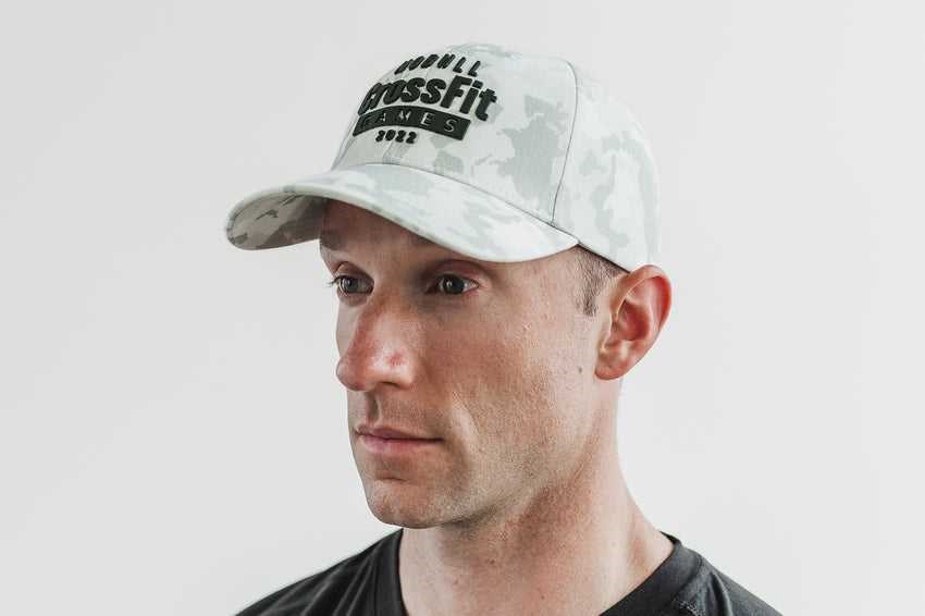 White Continental Camo Nobull Nobull Crossfit Games 2022 Classic Hat | 982EIRSXA