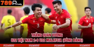 Thắng Quân Vương U22 Việt Nam 2-0 U22 Malaysia (Vòng Bảng)